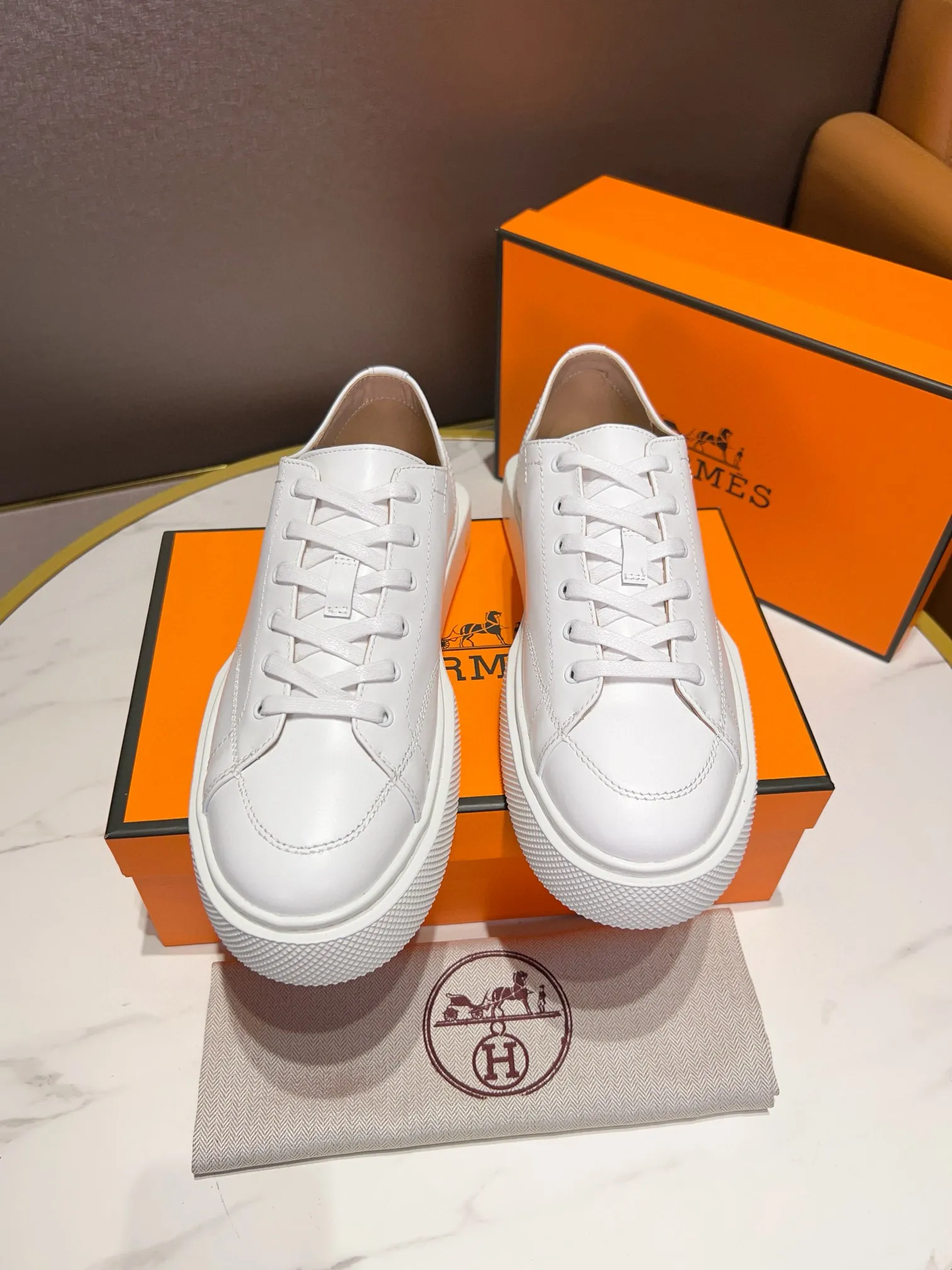 Factory price: 438💰[HERMES] Hermès - high-end quality original order 🔍🔍new product from men's counter uppers imported from Italy cowhide, sheepskin lining soles: original factory special soles, exclusive movable molded soles super comfortable, original factory follow-up goods - super high quality control·fine workmanship: highlighted (high-end·nobility·grade) -Size: 38-44 (45 can be customized)·